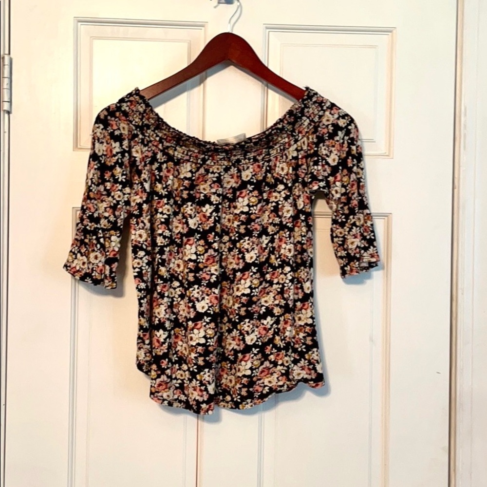 Off the shoulder blouse